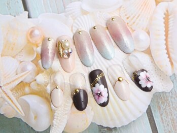 ネイルサロンラメール(La Mer)/【D】定額￥9500