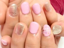 アイリッシュネイル 久屋大通店(Irish Nail)/ピンク×シルバー