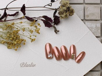 ネイルサロン ブランロール 白金店(Nail Salon Blanl'or)/ピンクミラーネイル