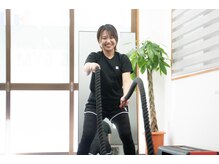 タッグジム(TAGGYM)の雰囲気（バトルロープトレーニングもできます。きつくて楽しいです。）