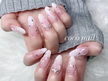 ココネイル 吉祥寺(coco.nail)/ベイビーブーマー×リボン