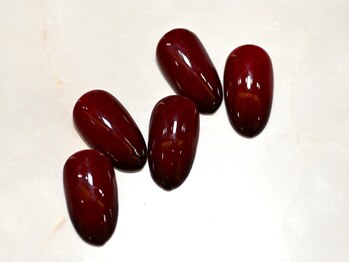 ルシェルアイ/くすみボルドー☆ニュアンス