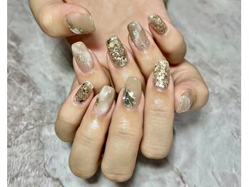 レアネイル(Lea nail)の写真/忙しい毎日でも、美しさが長く続くネイルをご提供◎思い通りの指先が叶う★持ち込みデザインOK♪