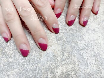 キャンアイドレッシー 深谷店(Can I Dressy)/*斜めフレンチ