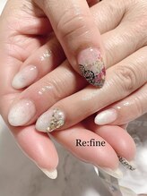 リファイン(Re:fine)/ジェル4本アート