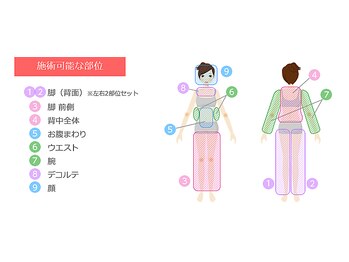 華/引締めコースパーツ表