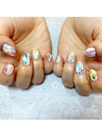 カラフルネイル