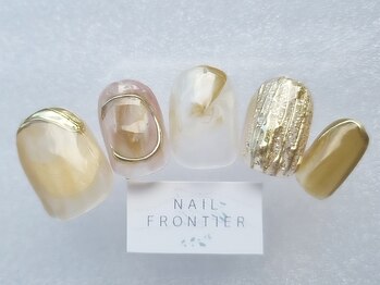 ネイルフロンティア 吉祥寺(NAIL FRONTIER)/秋色ニュアンスネイル8980円~