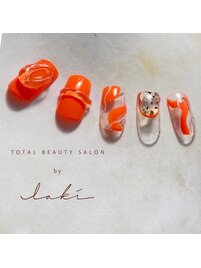 8月キャンペーンネイル