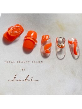 バイラキ(by laki)/8月キャンペーンネイル