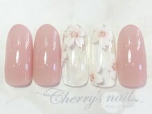 チェリーズネイル(Cherrys Nail)/春　さくらネイル　桜ネイル