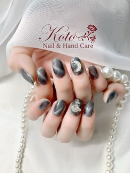 コト(KOTO)/マグネット/黒