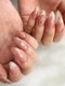 ネイル アバンス 西梅田店(Nail AVANCE.)の写真/『フィルイン・長さ出し』スラっと長い指先美人★ニュアンスワンカラーやジェルネイルオフも［西梅田］