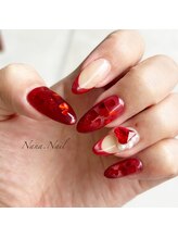 ナナネイル(Nana.Nail)/ハートホログラムネイル