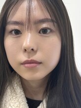 フー(fuu)/perm + eyebrow