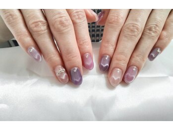 ビュービー ネイル(Beaubie Nail)/ハートマグネットパラジェル変更