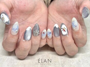 溶けかけ雪だるま