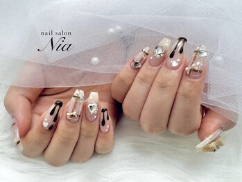 ニア ネイルサロン 大阪駅前第2ビル(Nia)/バレンタインネイル