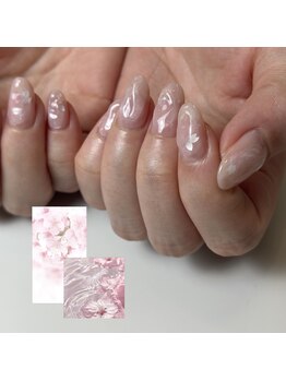 マーレ ネイル 茨木店(mare nail)/【MARINA】オリジナル10本アート