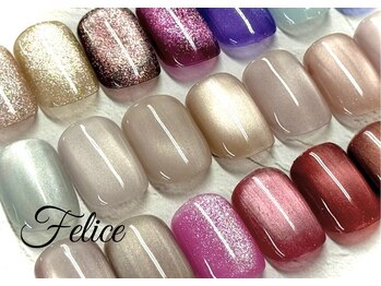 フェリーチェビューティー 大宮西口店(felice BEAUTY)の写真/何度でも通いやすい価格◎シンプルネイル/定額ネイル/マグネット/ショートネイル/ワンホン