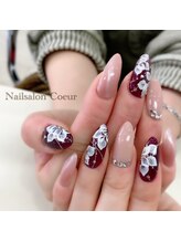 ネイルサロン クール(Nailsalon Coeur)/お花ネイル　マグネット