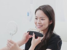 今の歯の黄ばみを知りましょう。どれくらい白くしたいですか？