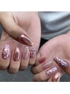 ピンクnail