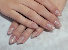 エーケーネイル(AKnail)/フラッシュネイル／ピンク