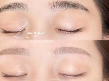 ラルゴ(Largo)の写真/骨格×表情に合わせた、オーダーメイド眉毛♪お客様の美しさを最大限に活かした眉毛デザインをご提案◎