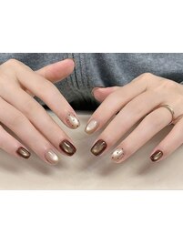 秋冬ネイル エレガントデザイン