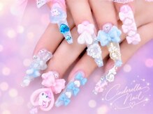 シンデレラネイル(CINDERELLA NAIL)/長さだし/つけ放題/チップ/LL