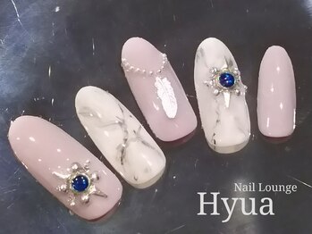 ネイルラウンジ ヒュア(Nail Lounge Hyua)/大理石ネイル