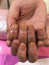 逆フレンチネイル☆