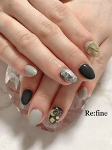 リファイン(Re:fine)/ジェル4本アートつけ放題