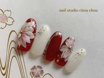 ネイルアンドアイラッシュスタジオ シュシュ(chouchou)/和柄・成人式・和装・卒業式袴