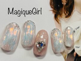 【ミラーパウダー定額ネイル】