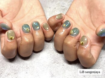 リブ 三軒茶屋(LiB)/マグネットショートネイル