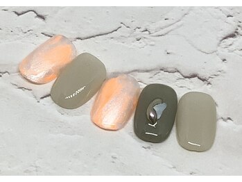 ネイルハウス安气子 新丸ビル店/パラジェル／シェラック/ケア