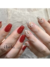 クリスマスネイル
