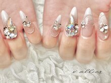 サリエ(S`allier)の雰囲気（お爪に優しいフィルイン♪パーツもたくさんご用意しております！）