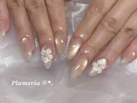 プルメリアネイル