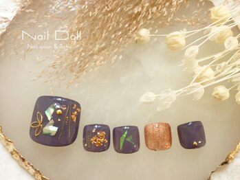 ネイルドール(Nail Doll)/フット シェル×メタルパーツ