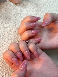 ちゅるんネイル×ワンカラー