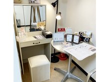 ベリンダ モリシア津田沼本店(BeLinDa)の雰囲気（メイク直しスペースもございます♪お気軽にご利用下さい。）