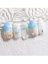 たゆ ネイル(たゆnail)/2024年夏海ネイル♪