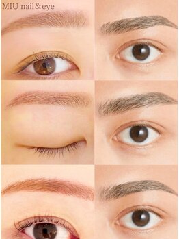 ミウ(MIU)の写真/眉の形にお悩みの方必見！眉毛で印象が変わる♪骨格や筋肉に合わせた美眉スタイリングで第一印象UP◎