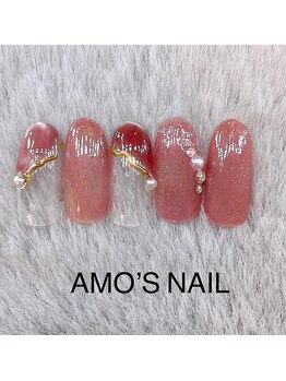 アモズネイル さっぽろ東急百貨店(AMO'S NAIL)/9900円デザイン