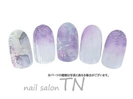岡部限定／6月あじさいネイル