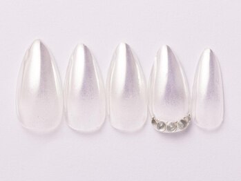 ジェミーネイル エビス(Jemiy nail ebisu)/ミラーグラデキラキラ8380yen