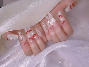スノーネイルサロン 新宿店(Snow nail salon)の写真/珍しいパーツが豊富だから選ぶのが楽しいと話題！他人と被りたくない方、パーツでネイルを楽しみたい方に◎